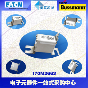特價(jià)，原裝BUSSMANN快速熔斷器170M2663現(xiàn)貨,熱賣!