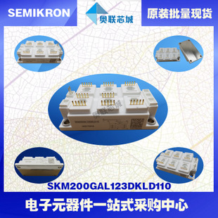原裝功率IGBT模塊SKM200GAL123DKLD批量現(xiàn)貨，特價直銷